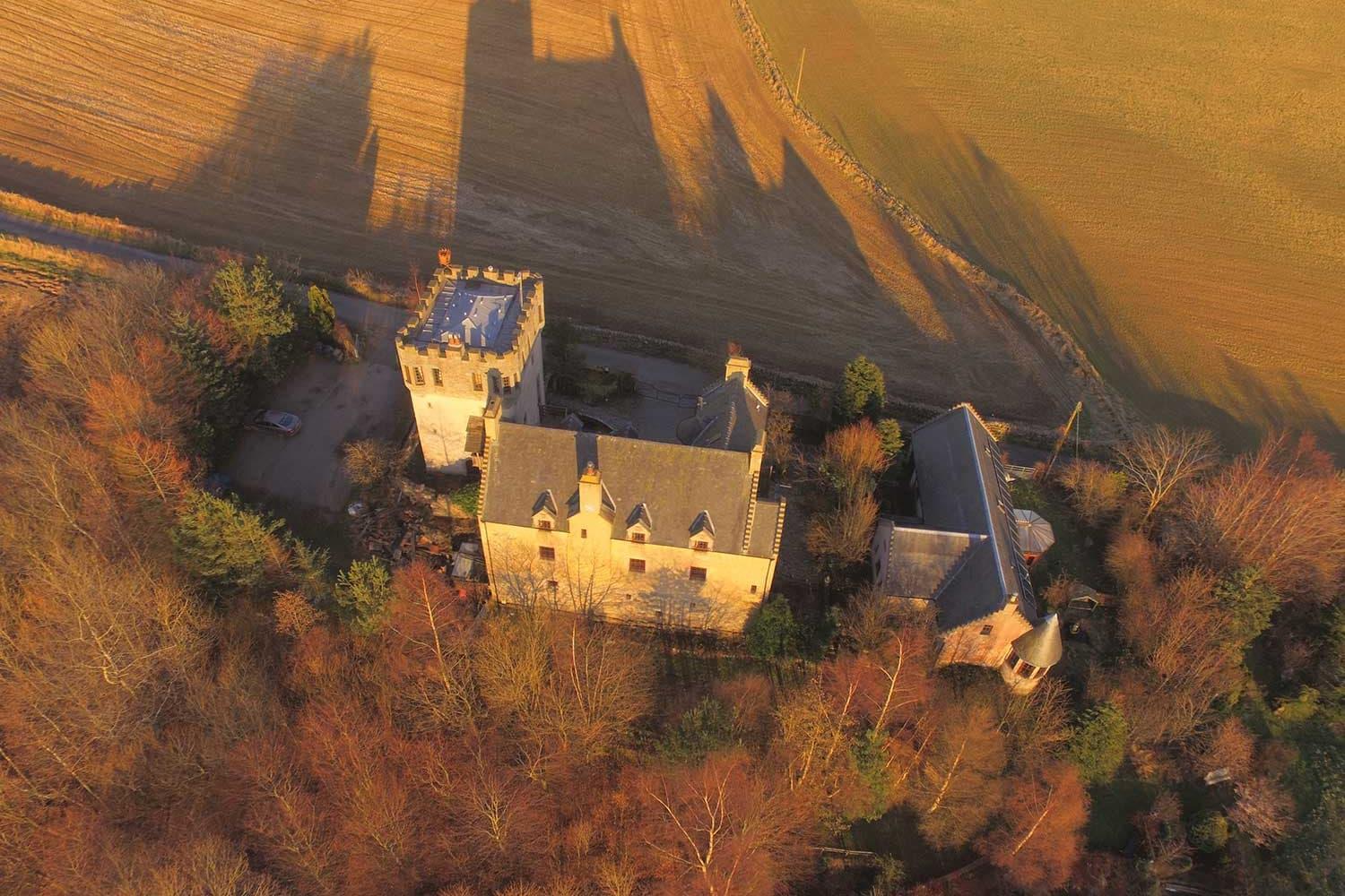 The Manor At Plane Castle Villa Falkirk Exterior photo