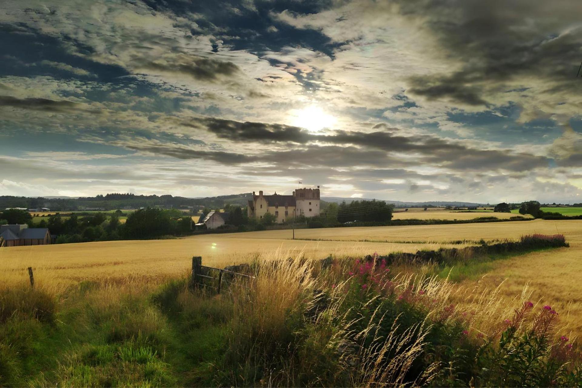 The Manor At Plane Castle Villa Falkirk Exterior photo
